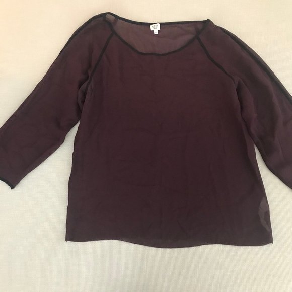Wilfred: Maroon Blouse - Picture 2 of 4